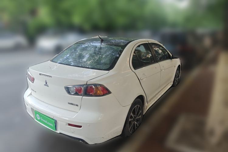Used Mitsubishi Lancer EX 2016 1.8L CVT Black-and-White Retro Edition Rear Right 45 Deg