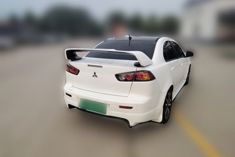 Used Mitsubishi Lancer EX 2016 1.8L CVT Black-and-White Retro Edition Rear Right 45 Deg