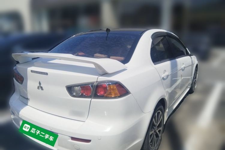 Used Mitsubishi Lancer EX 2016 1.8L CVT Black-and-White Retro Edition Rear Right 45 Deg