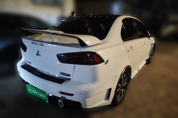 Used Mitsubishi Lancer EX 2016 1.8L Manual Black-and-White Retro Edition Rear Right 45 Deg