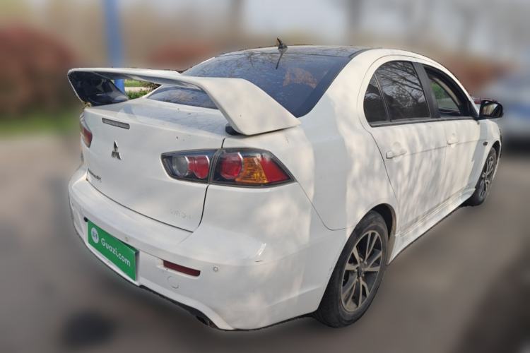 Used Mitsubishi Lancer EX 2016 1.8L Manual Black-and-White Retro Edition Rear Right 45 Deg