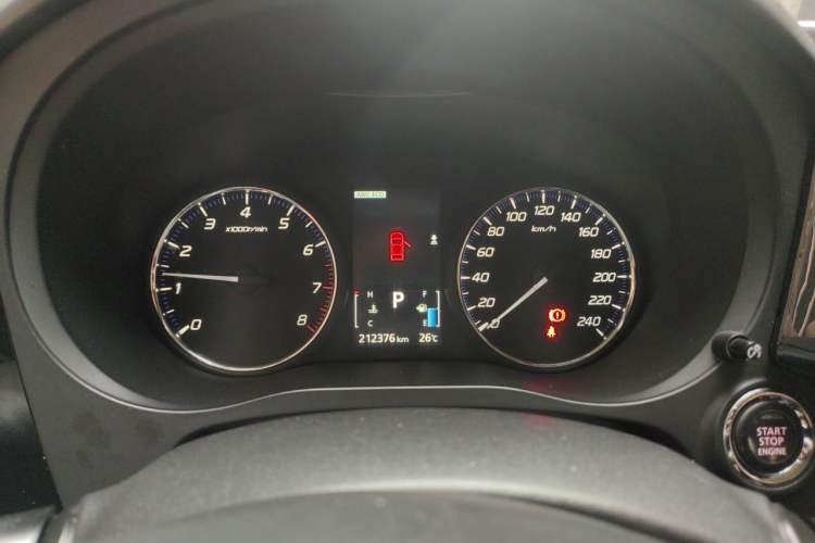 Used Mitsubishi Outlander 2013 2.4L Four-Wheel Drive Elite GT Version 7 Seats Instrument Cluster