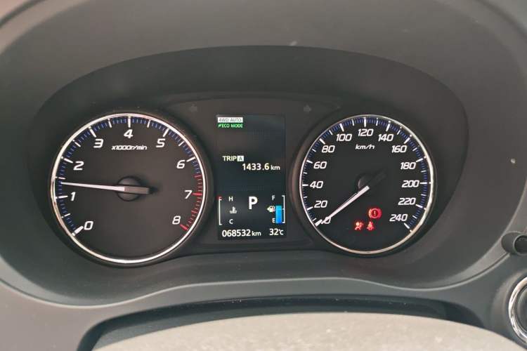 Used Mitsubishi Outlander 2013 2.4L 4x4 Luxury Navigation Edition 5 Seats Instrument Cluster