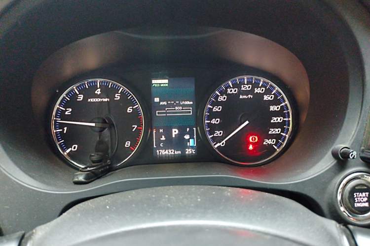 Used Mitsubishi Outlander 2013 2.4L 4x4 Luxury Navigation Edition 5 Seats Instrument Cluster