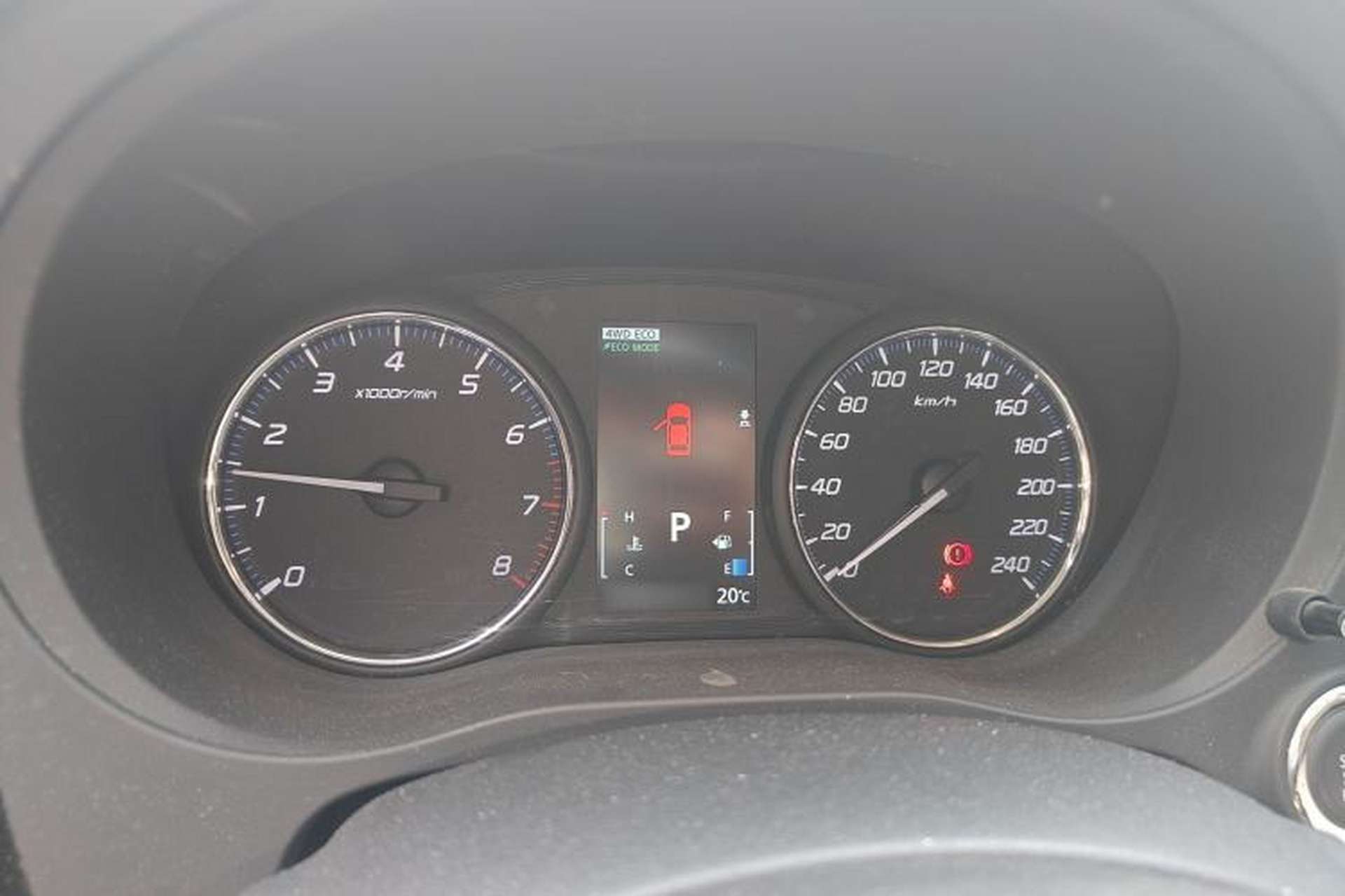 Used Mitsubishi Outlander 2013 2.4L Four-Wheel Drive Luxury Navigation Version 7 Seats Instrument Cluster