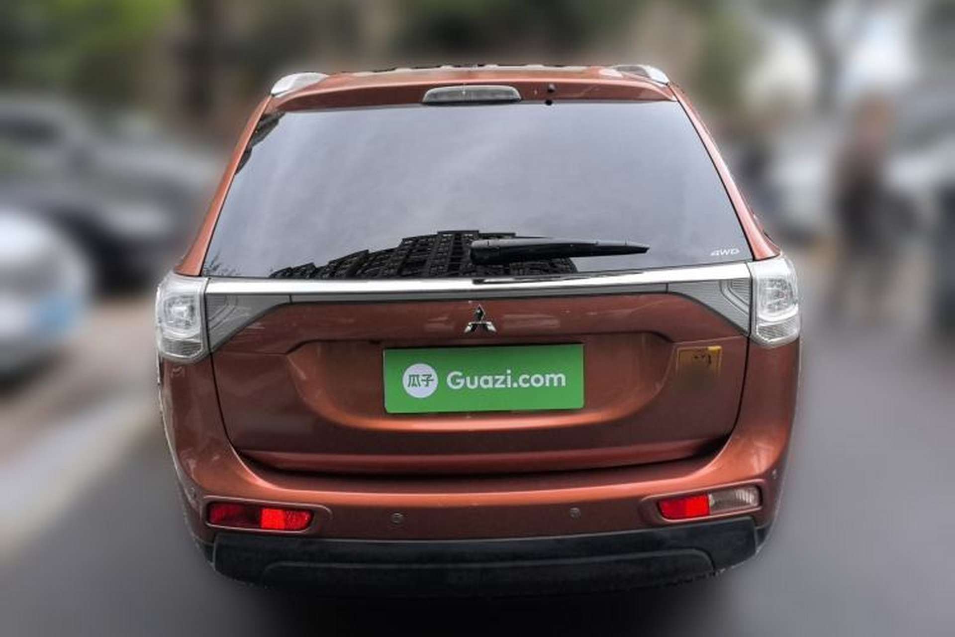 Used Mitsubishi Outlander 2014 2.4L 4x4 Deluxe Value Edition 5 Seats Rear