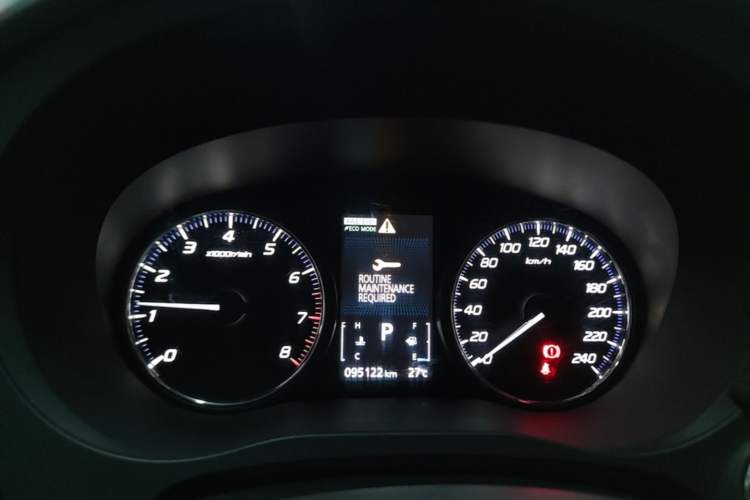 Used Mitsubishi Outlander 2016 2.4L 4x4 Elite Edition 5 Seats Instrument Cluster