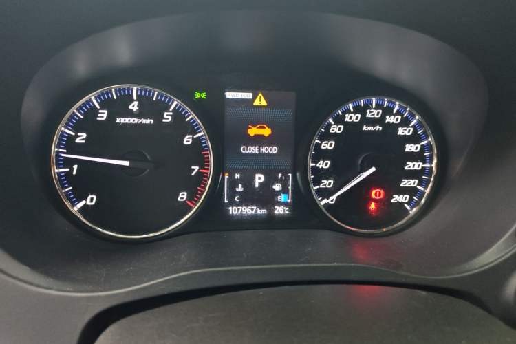 Used Mitsubishi Outlander 2016 2.4L 4x4 Luxury Edition 7-Seater Instrument Cluster