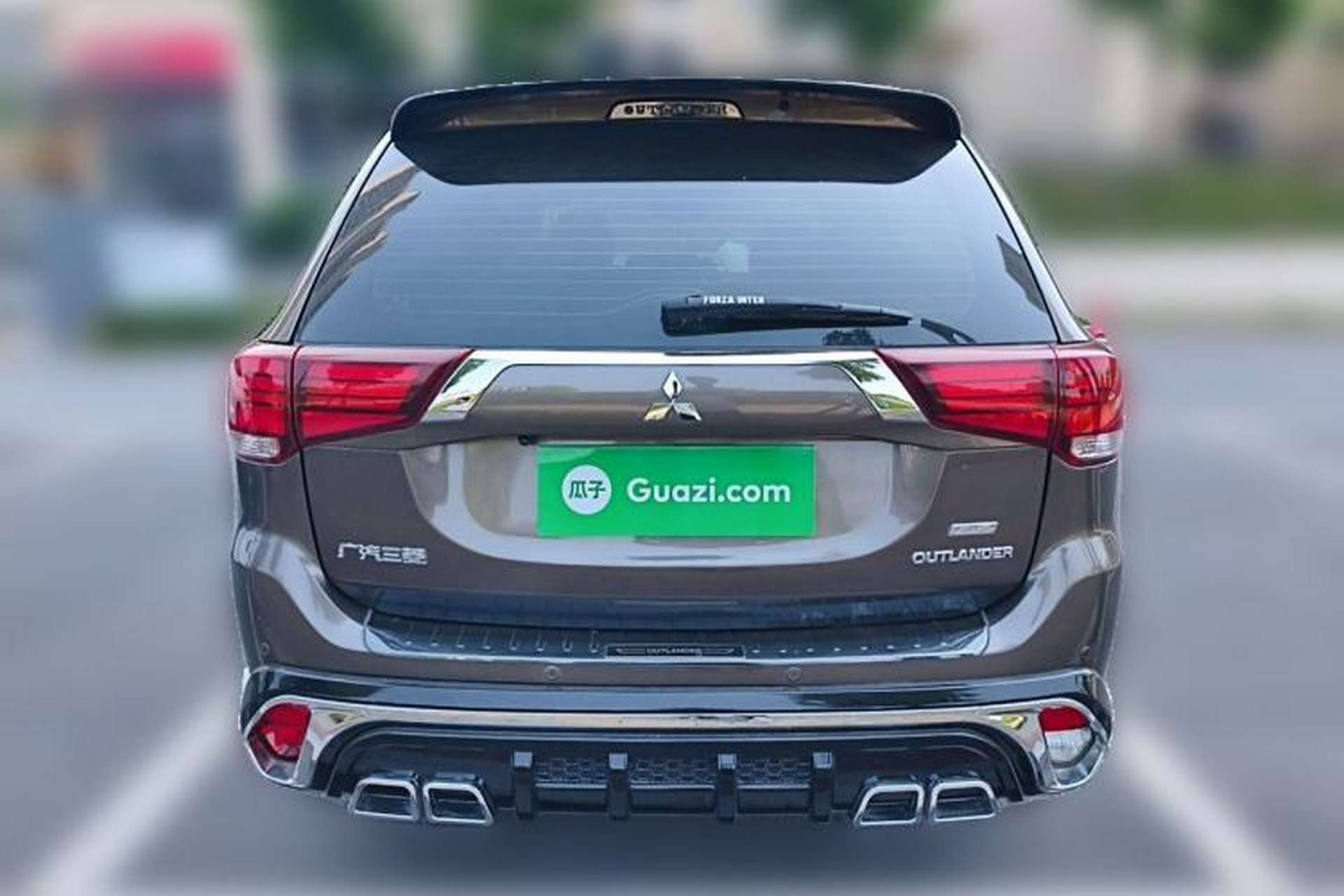 Used Mitsubishi Outlander 2016 2.4L 4x4 Luxury Edition 7-Seater Rear