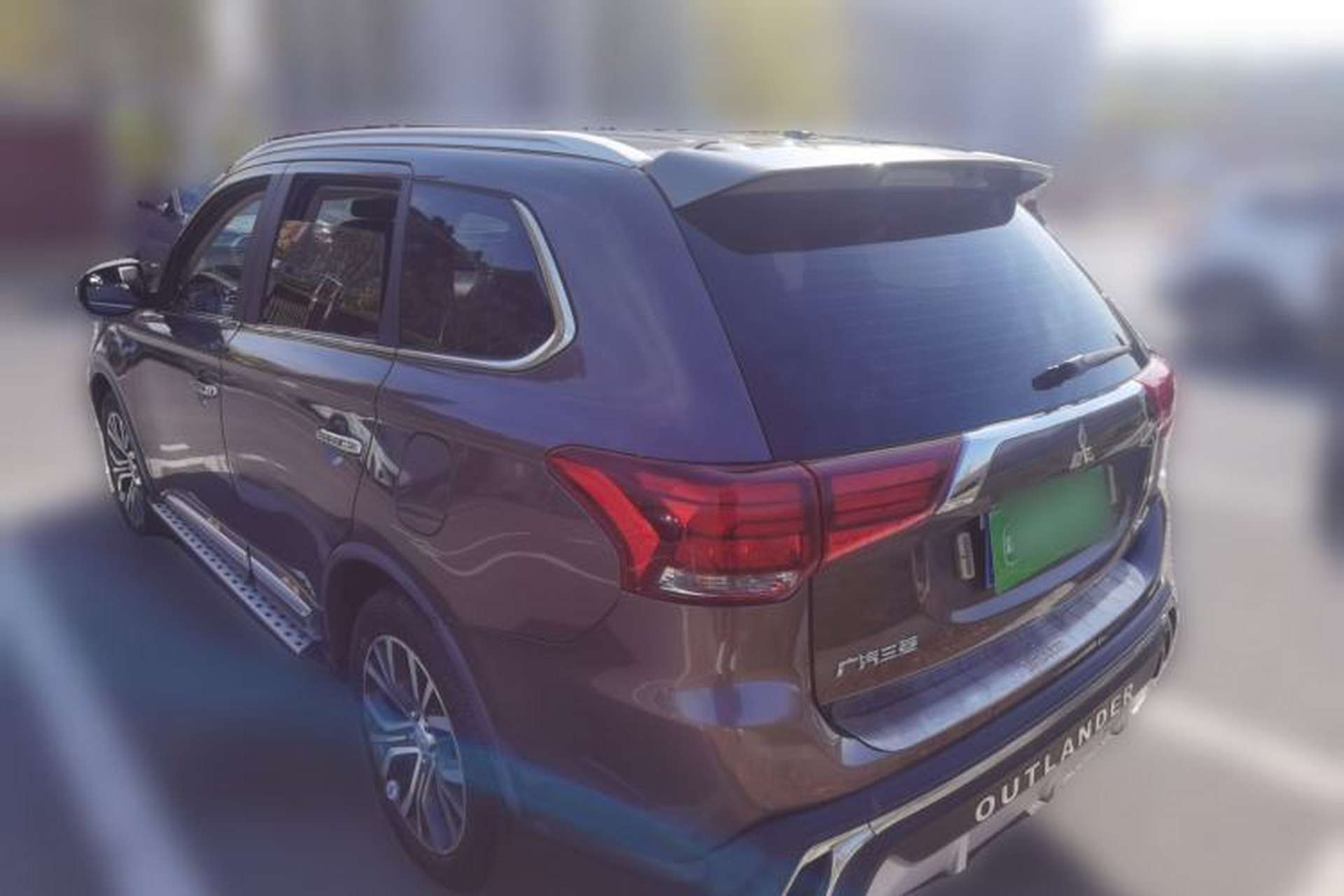 Used Mitsubishi Outlander 2016 2.4L 4x4 Elite Edition 5 Seats Rear Left 45 Deg