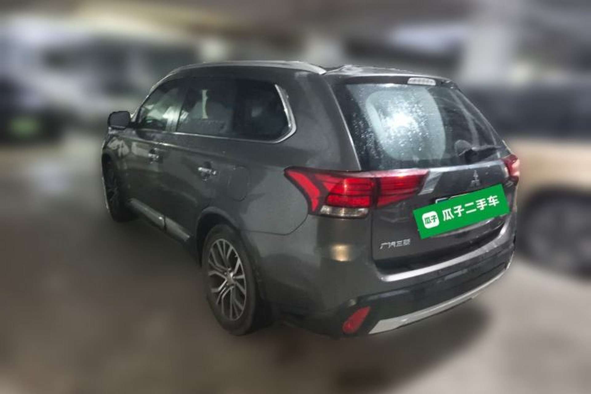 Used Mitsubishi Outlander 2016 2.4L 4x4 Elite Edition 5 Seats Rear Left 45 Deg