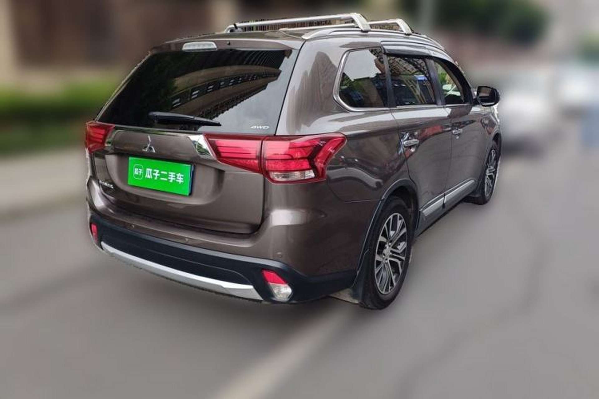 Used Mitsubishi Outlander 2016 2.4L 4x4 Flagship GT Edition 7 Seats Rear Right 45 Deg