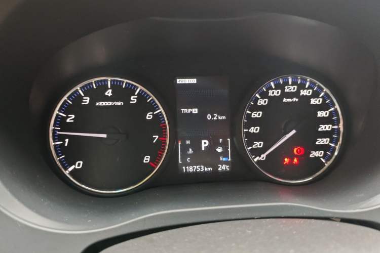 Used Mitsubishi Outlander 2016 2.4L 4x4 Luxury Edition 7-Seater Instrument Cluster