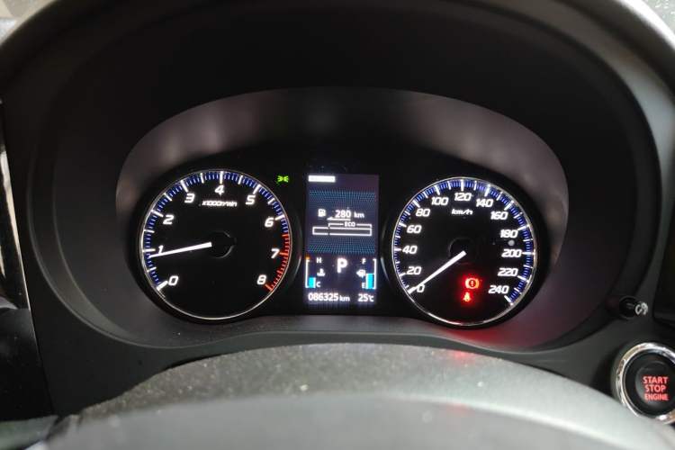 Used Mitsubishi Outlander 2016 2.4L 4x4 Elite Edition 5 Seats Instrument Cluster