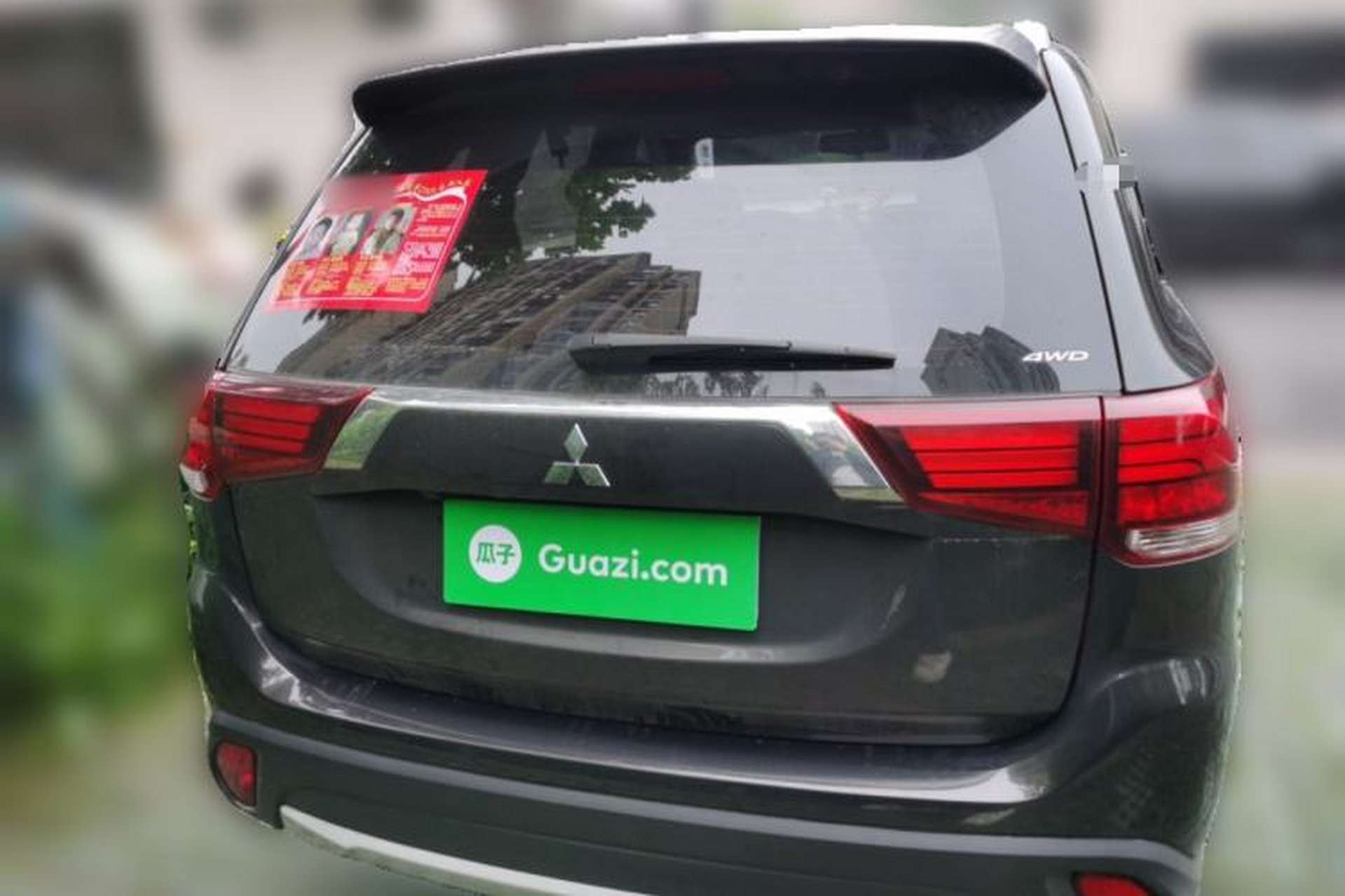 Used Mitsubishi Outlander 2018 2.4L 4x4 Luxury Edition 7-Seater Rear