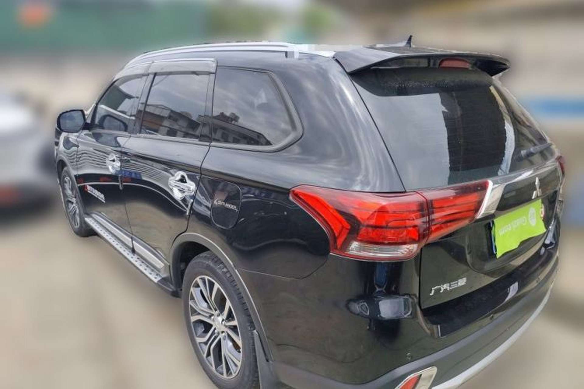 Used Mitsubishi Outlander 2018 2.0L Two-Wheel Drive Glory Edition 5 Seats Rear Left 45 Deg