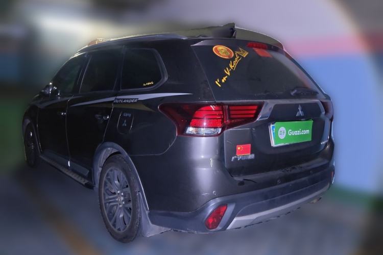 Used Mitsubishi Outlander 2018 2.4L 4x4 Elite Edition 5 Seats Rear Left 45 Deg