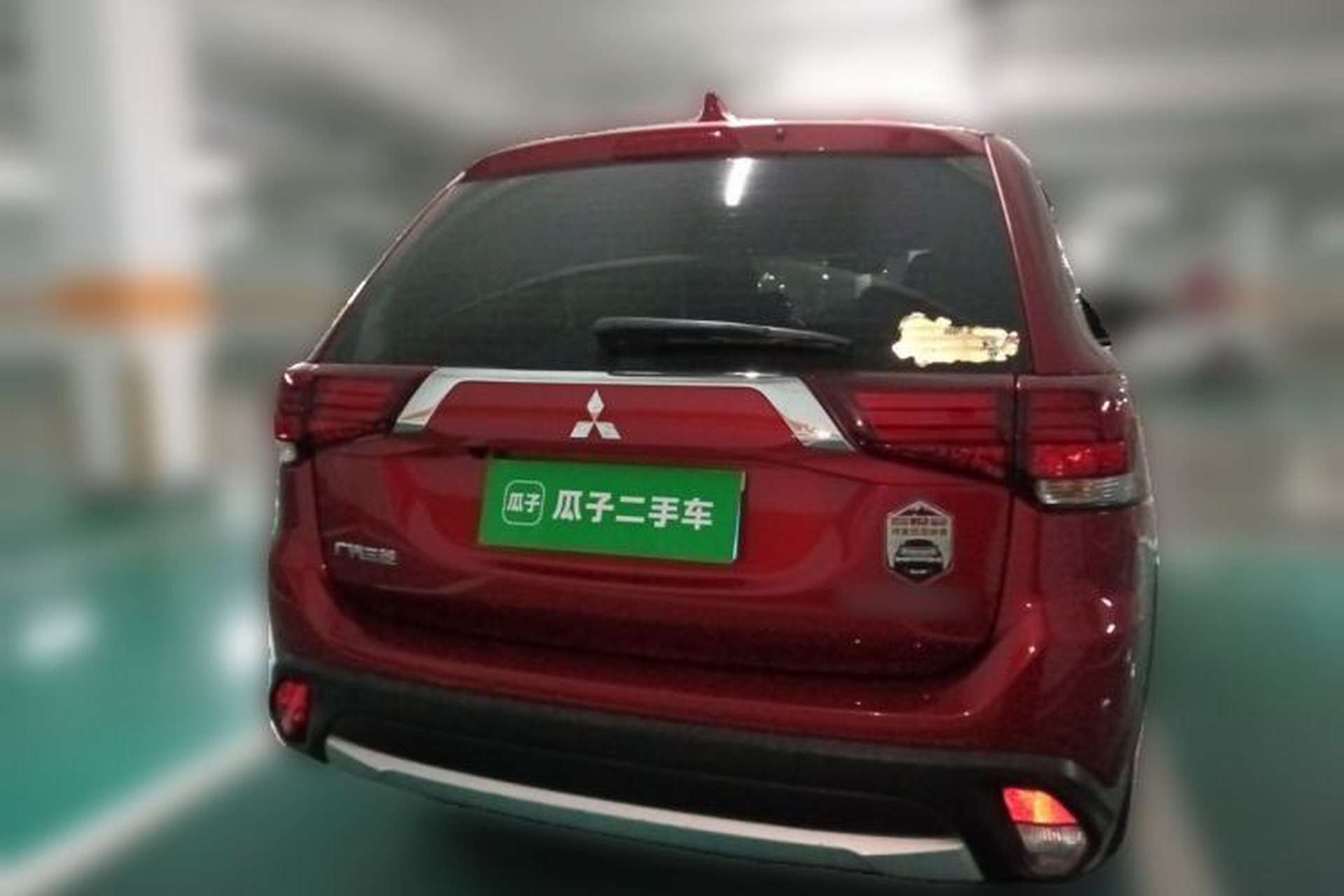 Used Mitsubishi Outlander 2018 2.4L 4x4 Luxury Edition 7-Seater Rear