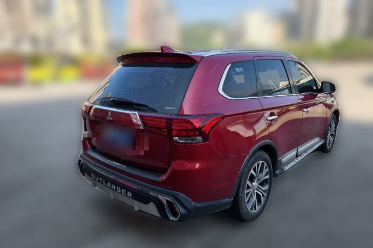 Used Mitsubishi Outlander 2018 2.4L 4x4 Elite Edition 5 Seats Rear Right 45 Deg