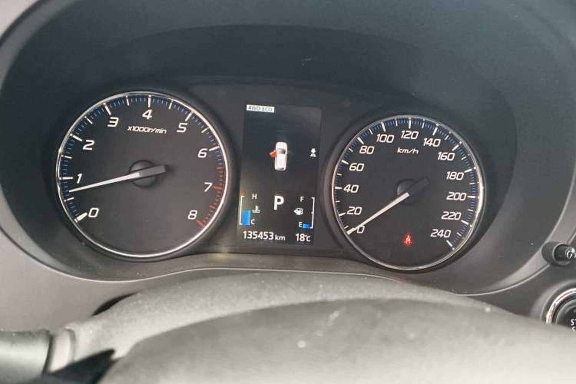 Used Mitsubishi Outlander 2018 2.4L 4x4 Elite Edition 5 Seats Instrument Cluster
