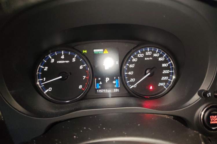 Used Mitsubishi Outlander 2018 2.4L 4x4 Luxury Edition 7-Seater Instrument Cluster