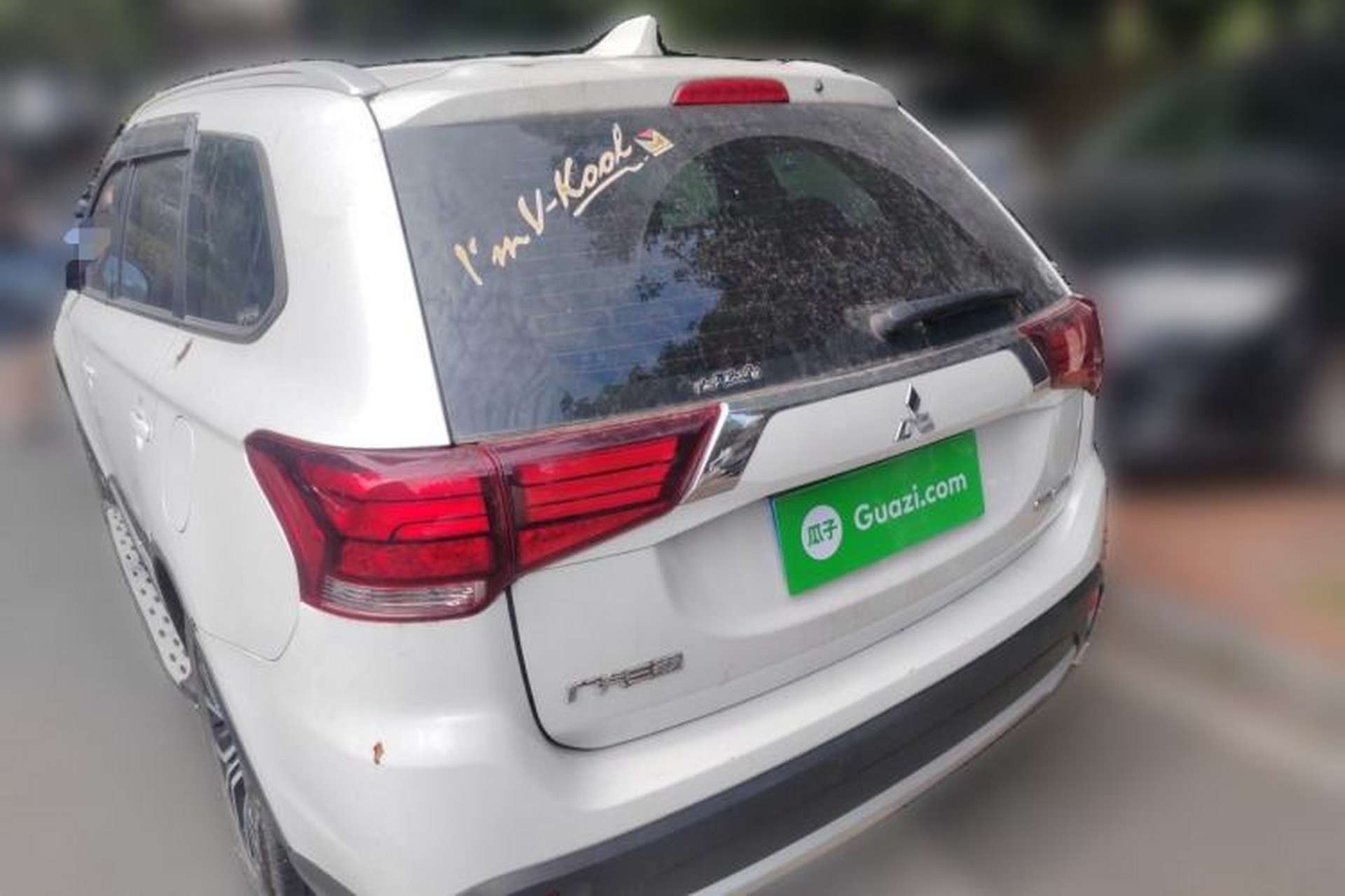 Used Mitsubishi Outlander 2018 2.0L Two-Wheel Drive Glory Edition 5 Seats Rear Left 45 Deg