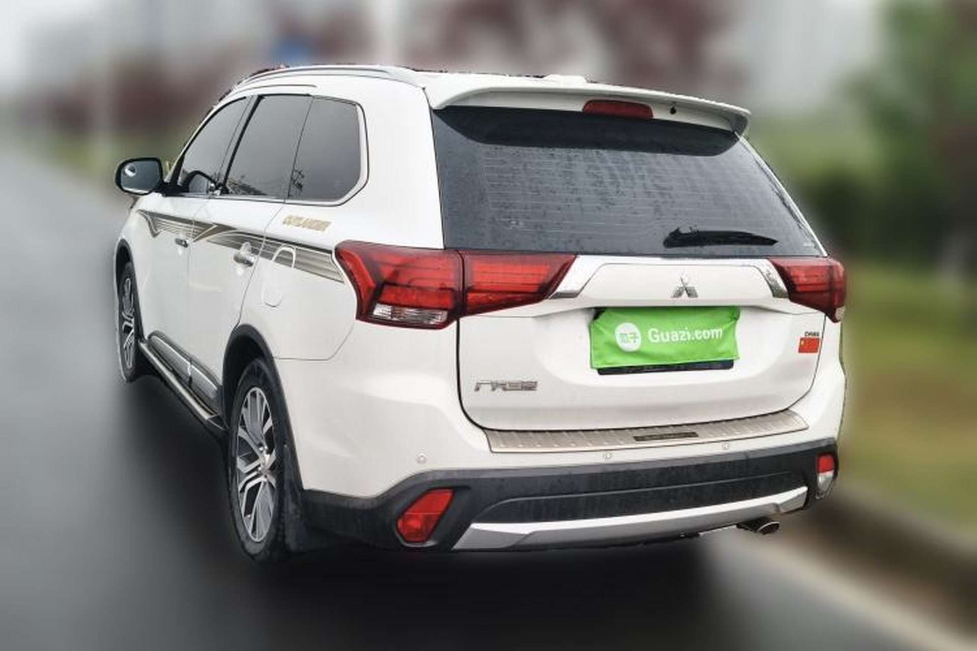 Used Mitsubishi Outlander 2018 2.4L 4x4 Elite Edition 5 Seats Rear Left 45 Deg