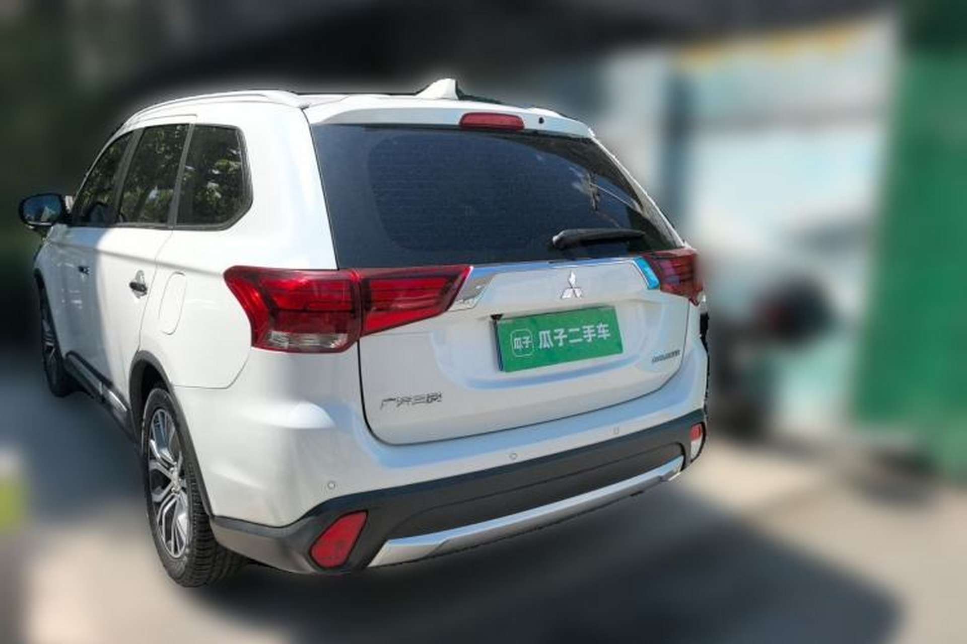 Used Mitsubishi Outlander 2018 2.4L 4x4 Elite Edition 5 Seats Rear Left 45 Deg