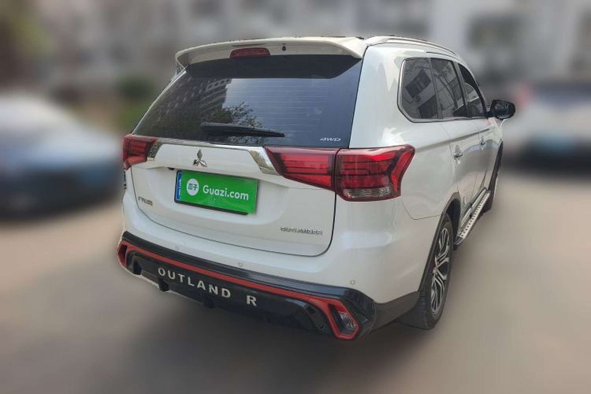 Used Mitsubishi Outlander 2018 2.4L 4x4 Elite Edition 5 Seats Rear Right 45 Deg