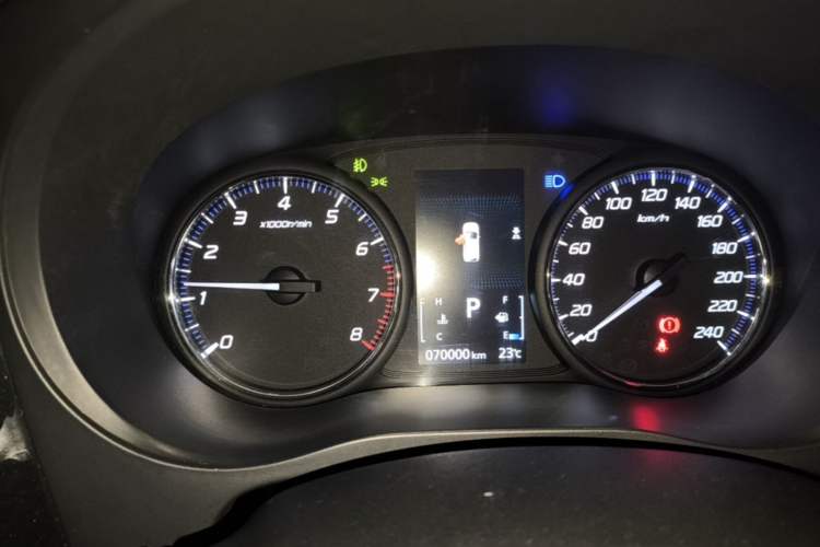 Used Mitsubishi Outlander 2019 2.0L Two-Wheel Drive Comfort Edition 7 Seats China V Emission Standard Instrument Cluster