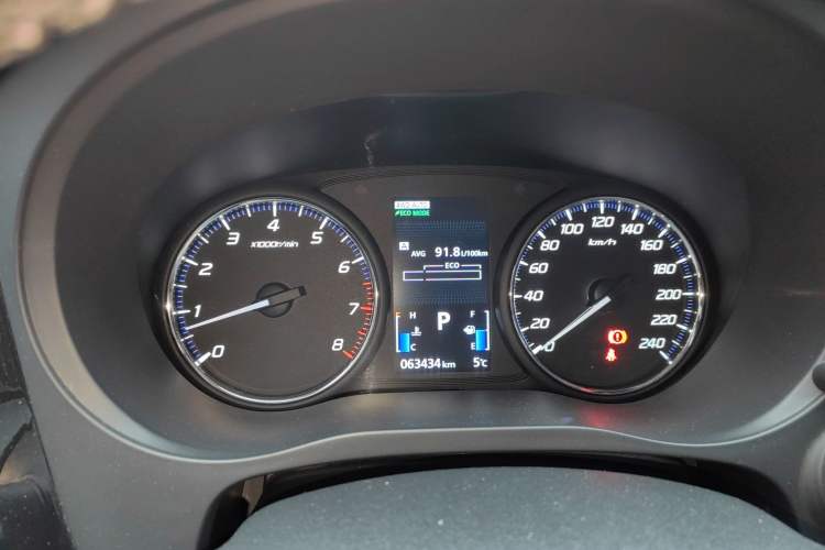 Used Mitsubishi Outlander 2019 2.4L 4x4 Zhi Xiang Edition 5 Seats China V Emission Standard Instrument Cluster
