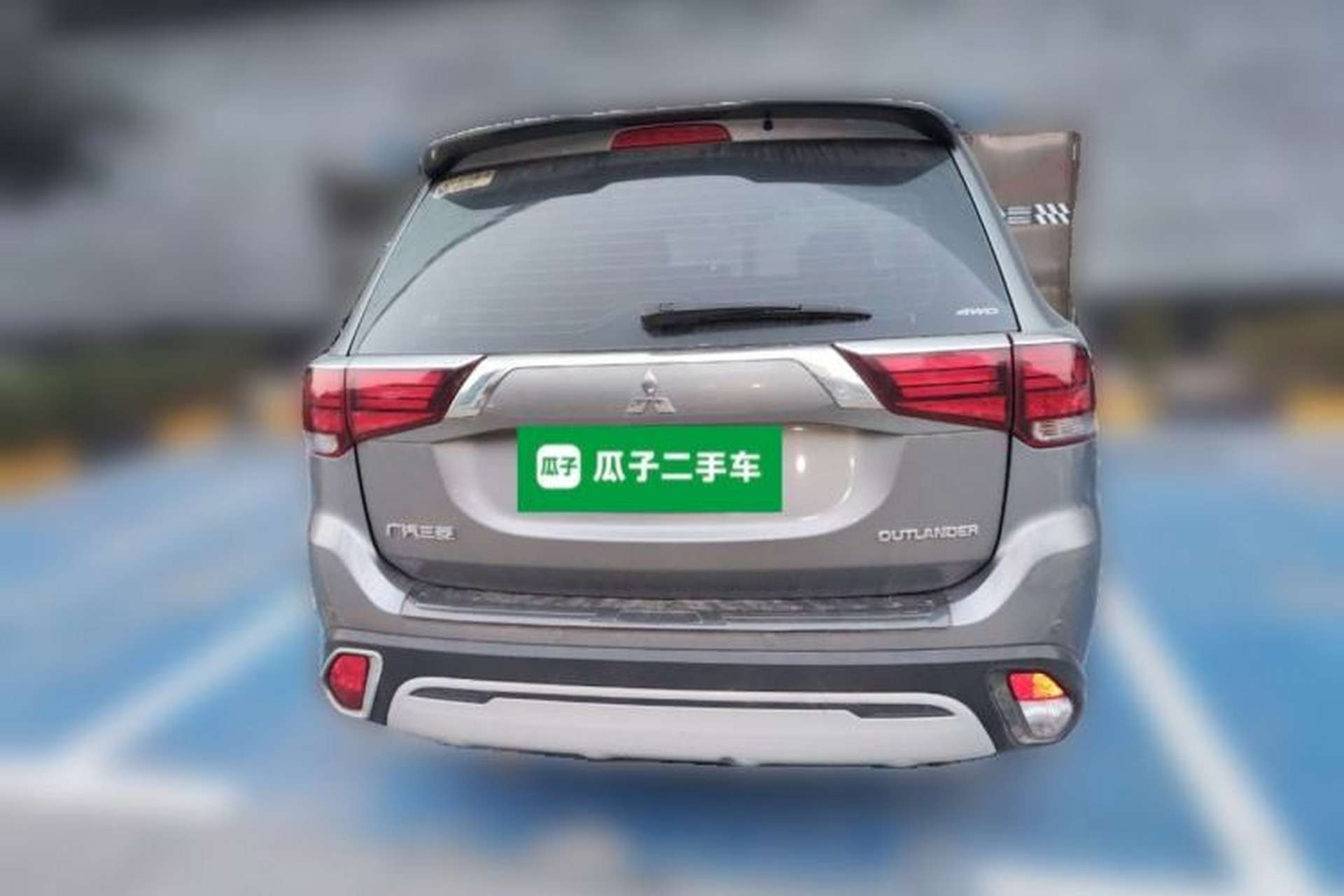 Used Mitsubishi Outlander 2019 2.4L 4x4 Zhi Xiang Edition 7 Seats China V Emission Standard Rear