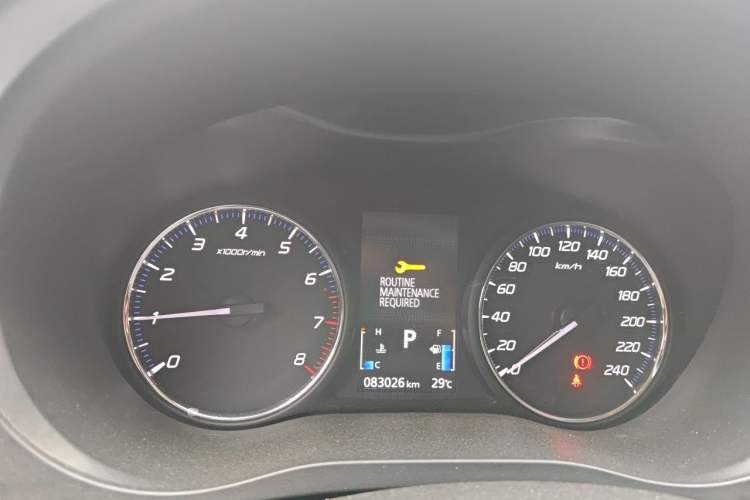 Used Mitsubishi Outlander 2019 2.0L Two-Wheel Drive Comfort Edition 5 Seats China V Emission Standard Instrument Cluster
