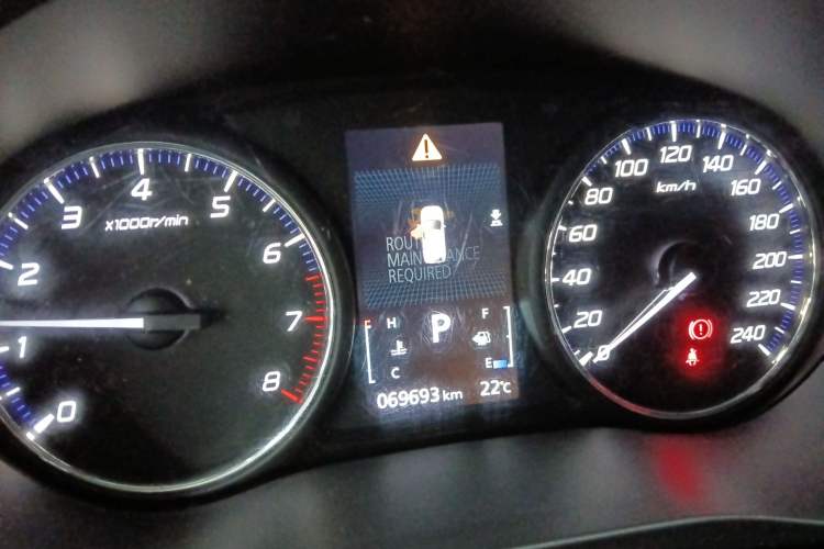 Used Mitsubishi Outlander 2019 2.0L Two-Wheel Drive Comfort Edition 5 Seats China VI Standard Instrument Cluster
