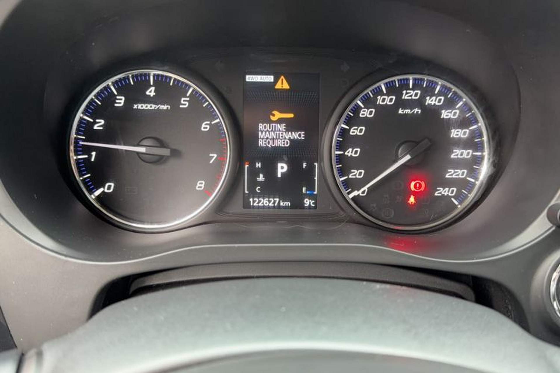 Used Mitsubishi Outlander 2019 2.4L 4x4 Zhi Xiang Edition 5 Seats China VI Standard Odometer Close Up