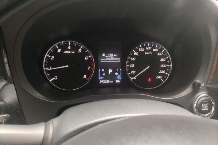 Used Mitsubishi Outlander 2020 2.0L Two-Wheel Drive Comfort Edition 7-Seater Instrument Cluster