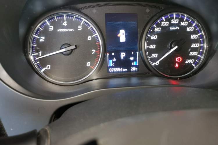 Used Mitsubishi Outlander 2020 2.0L Two-Wheel Drive Enjoyment Version 5 Seats Odometer Close Up