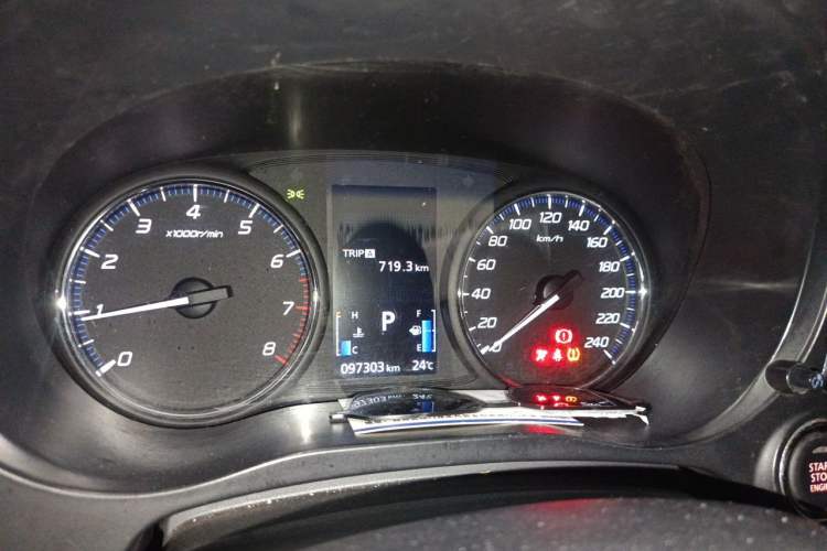 Used Mitsubishi Outlander 2020 2.0L Two-Wheel Drive Comfort Edition 7-Seater Instrument Cluster