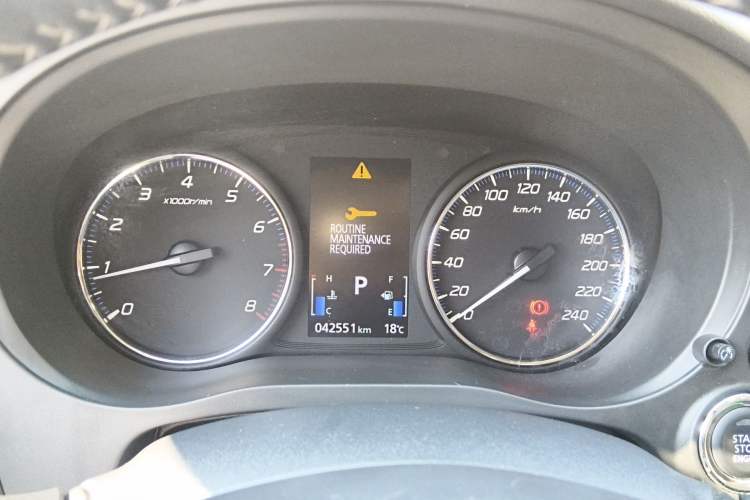 Used Mitsubishi Outlander 2020 2.0L Two-Wheel Drive Enjoyment Version 5 Seats Instrument Cluster