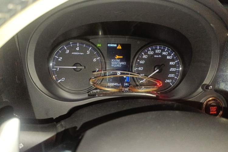 Used Mitsubishi Outlander 2020 2.4L 4x4 Zhi Xiang Edition 7-Seater Instrument Cluster