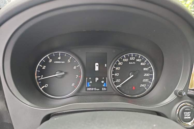 Used Mitsubishi Outlander 2020 2.0L Two-Wheel Drive Comfort Edition 7-Seater Instrument Cluster