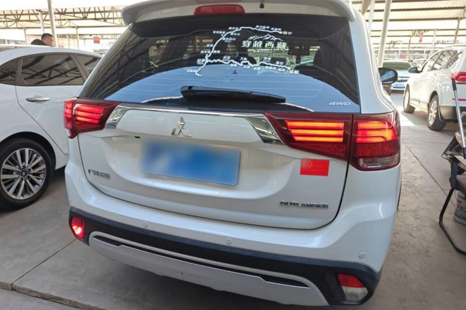 Used Mitsubishi Outlander 2020 2.4L 4x4 Zhi Xiang Edition 7-Seater Rear