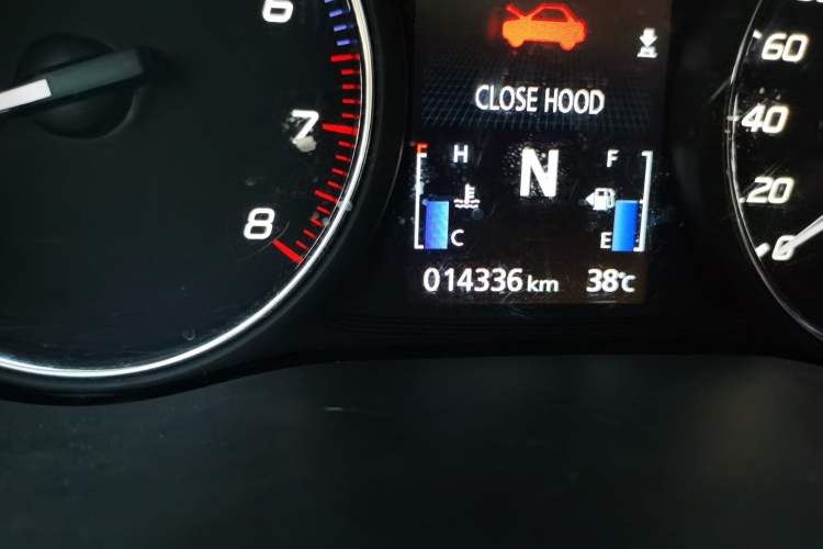 Used Mitsubishi Outlander 2021 Revised Version 2.0L Two-Wheel Drive Enjoyment Edition 5 Seats Odometer Close Up