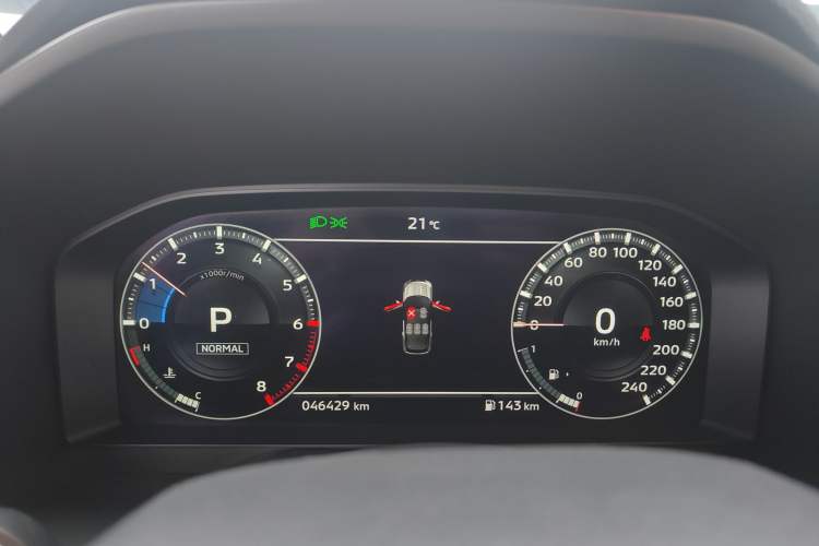 Used Mitsubishi Outlander 2023 1.5T CVT Four-Wheel Drive Prestige Edition 7 Seats Instrument Cluster