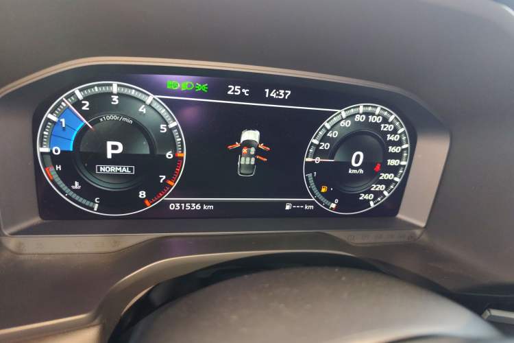 Used Mitsubishi Outlander 2023 1.5T CVT Four-Wheel Drive Prestige Edition 7 Seats Instrument Cluster