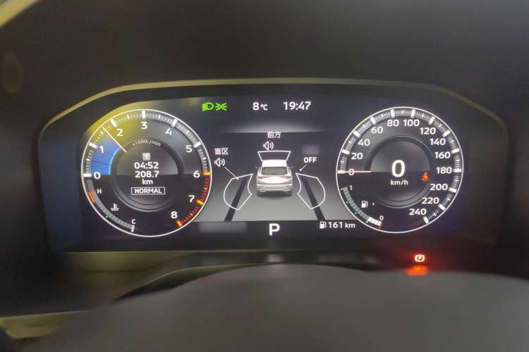 Used Mitsubishi Outlander 2023 1.5T CVT Four-Wheel Drive Prestige Edition 7 Seats Instrument Cluster
