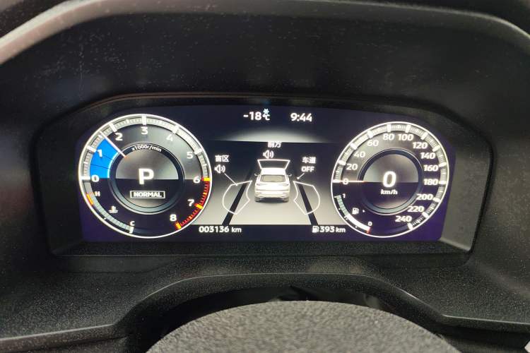 Used Mitsubishi Outlander 2023 1.5T CVT Four-Wheel Drive Prestige Edition 7 Seats Instrument Cluster