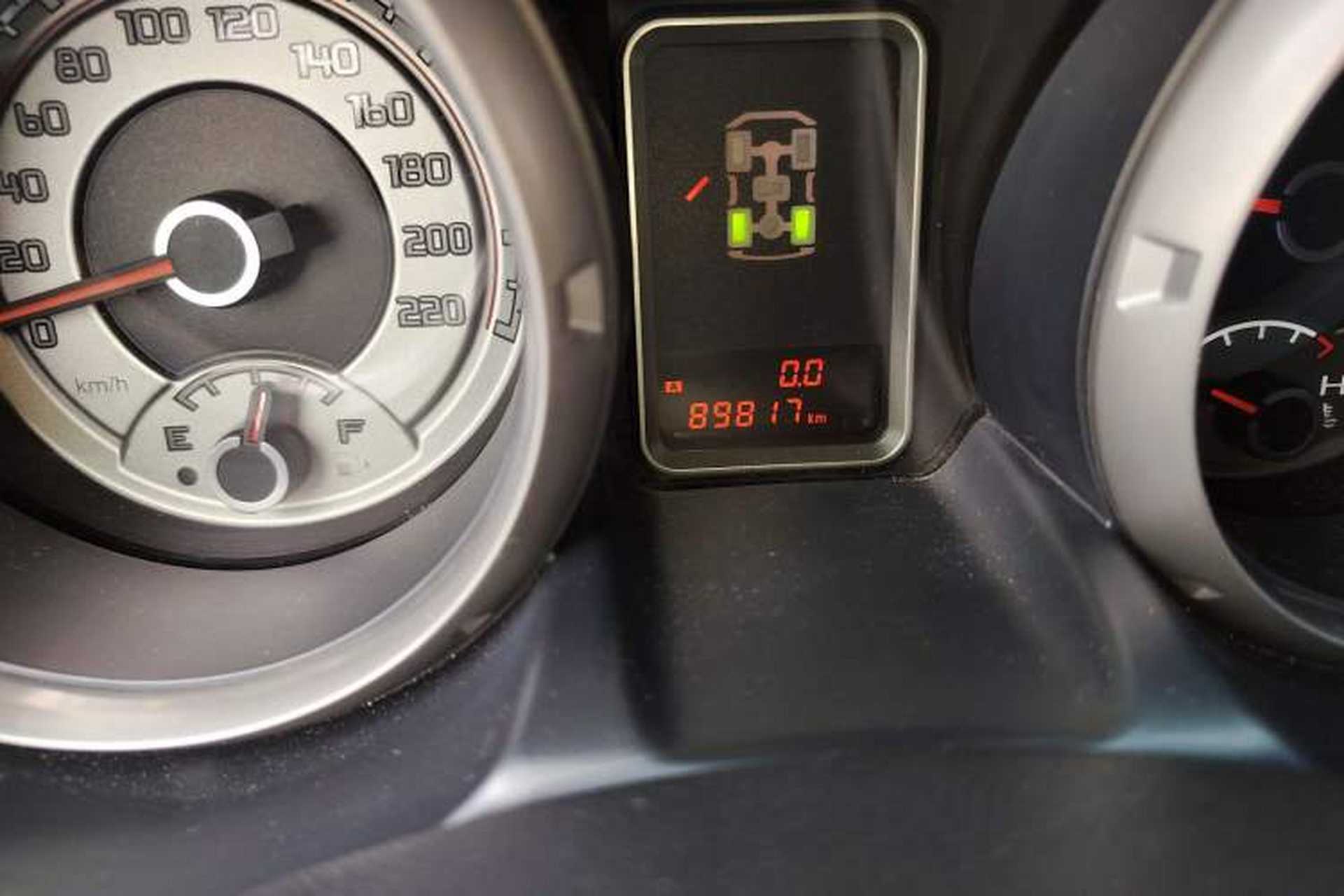 Used Mitsubishi Pajero  Odometer Close Up
