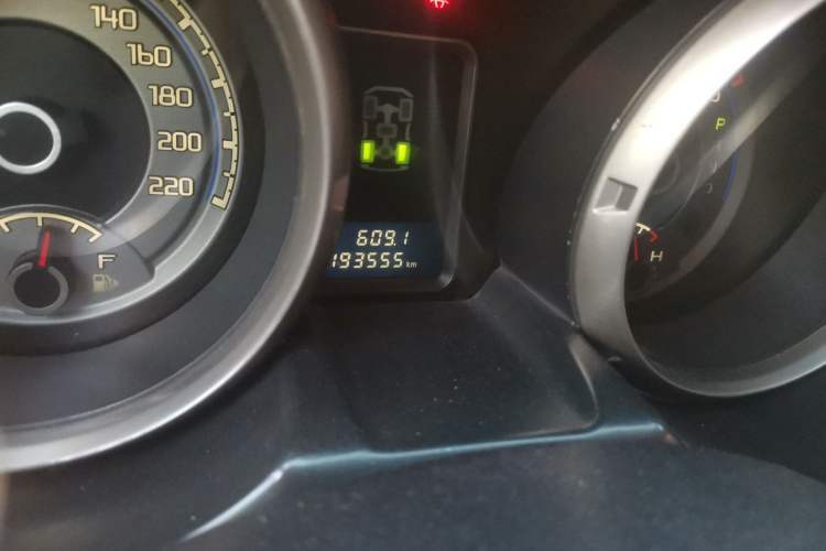 Used Mitsubishi Pajero 2009 3.8L 3-Door Cool Edition Odometer Close Up