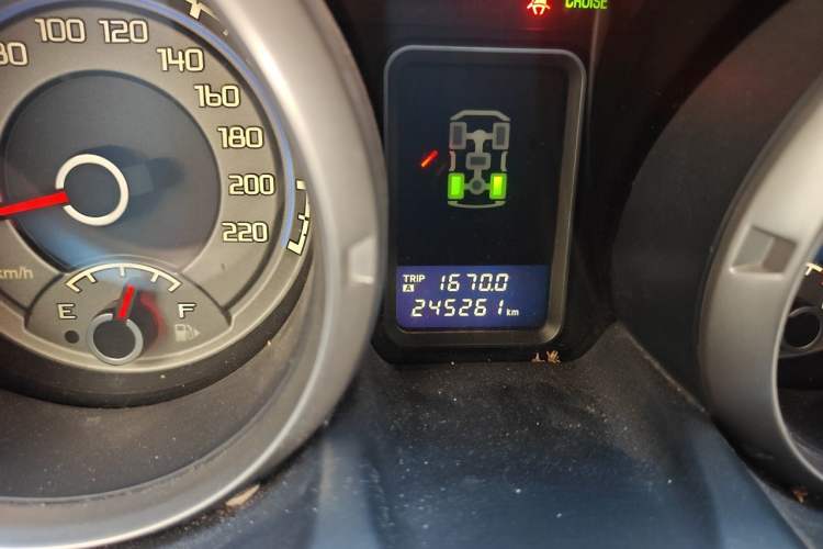Used Mitsubishi Pajero 2011 3.0L Elite Overdrive Edition Odometer Close Up